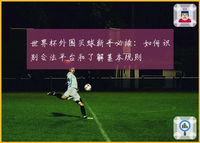 世界杯外围买球新手必读：如何识别合法平台和了解基本规则
