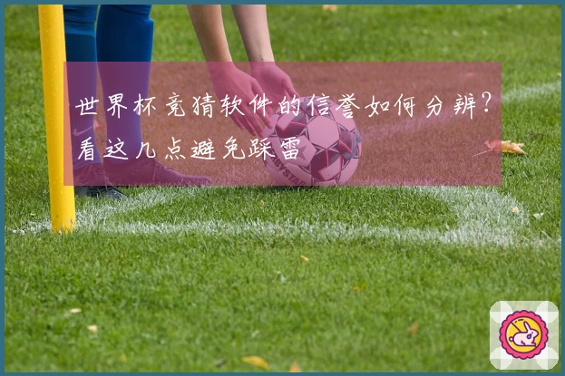 世界杯竞猜软件的信誉如何分辨？看这几点避免踩雷