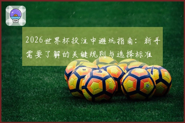 2026世界杯投注中避坑指南：新手需要了解的关键规则与选择标准
